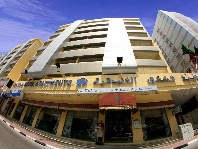 Khalidia Hotel Apartments Dubái Exterior foto